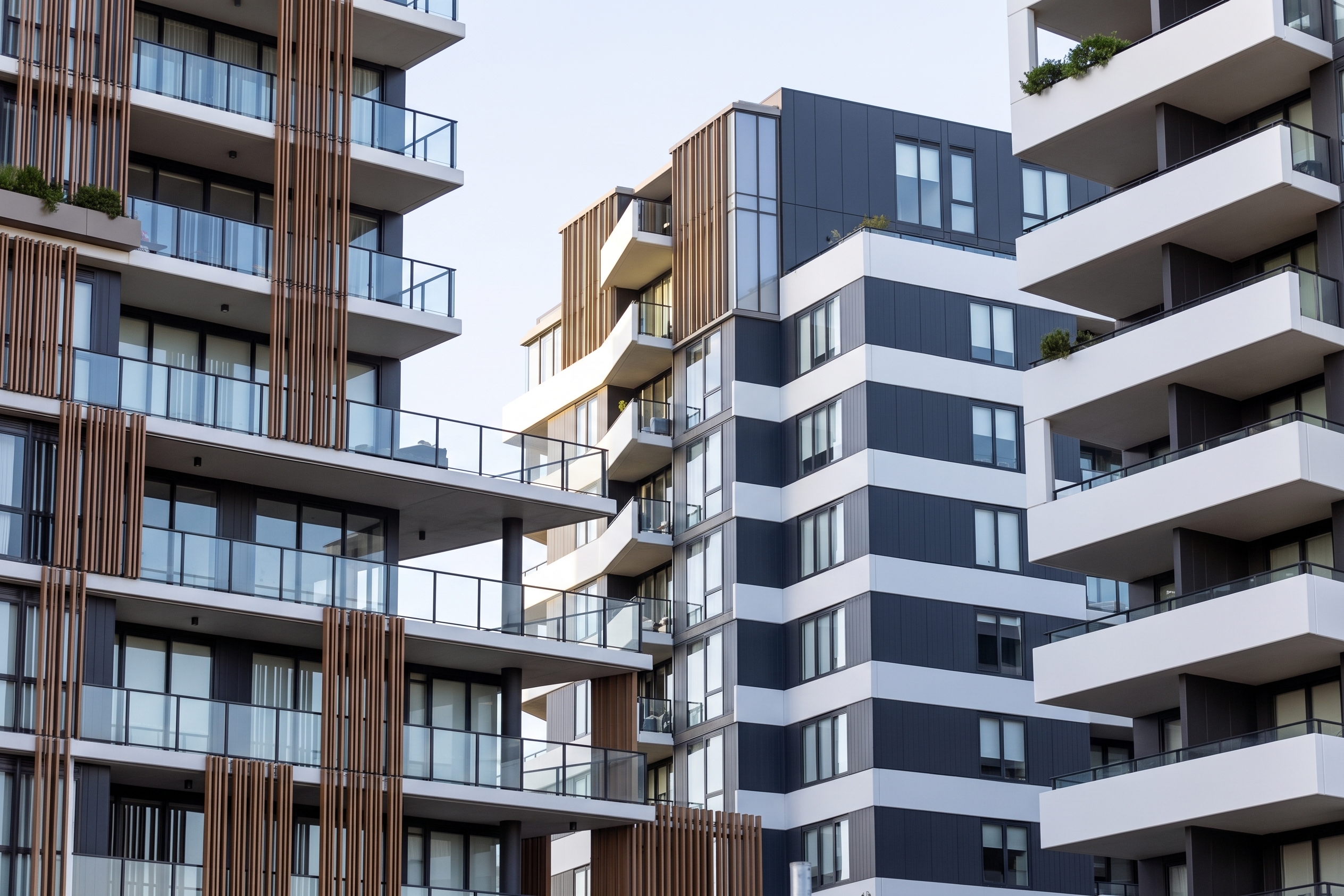 Desarrollo inmobiliario en construcción